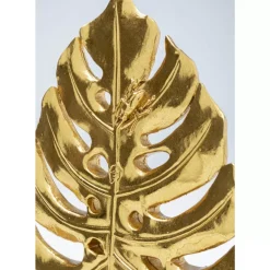 Deko Objekt Monstera Leaf Gold 26Cm