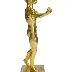 Deko Objekt Muscle Dog Gold