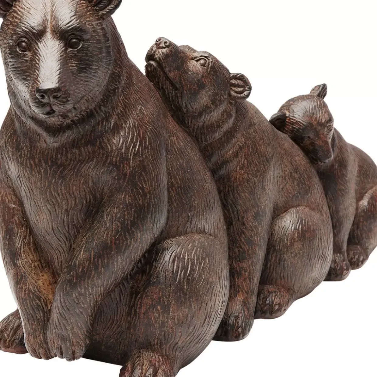 Deko Objekt Relaxed Bear Family