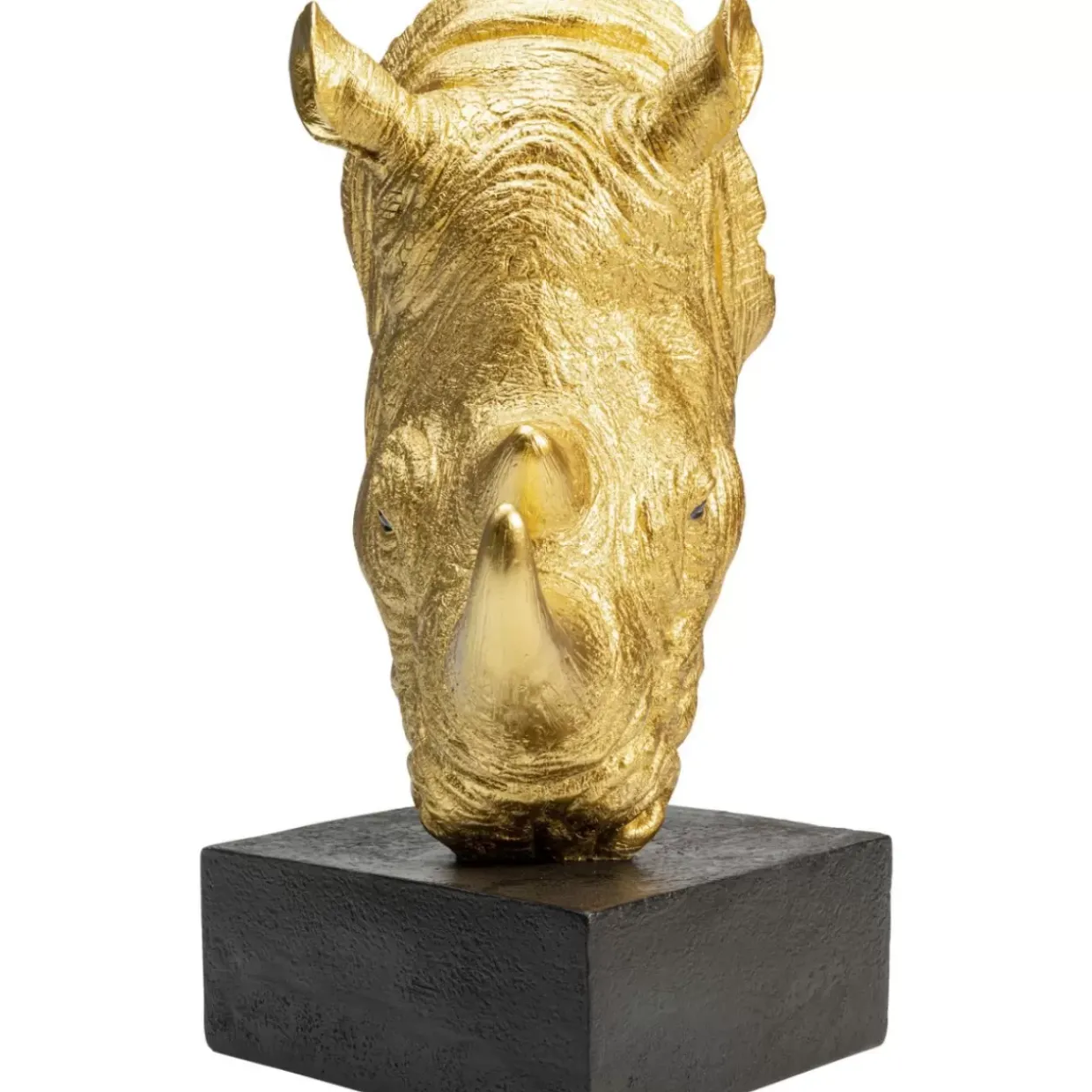 Deko Objekt Rhino Gold