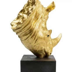 Deko Objekt Rhino Gold