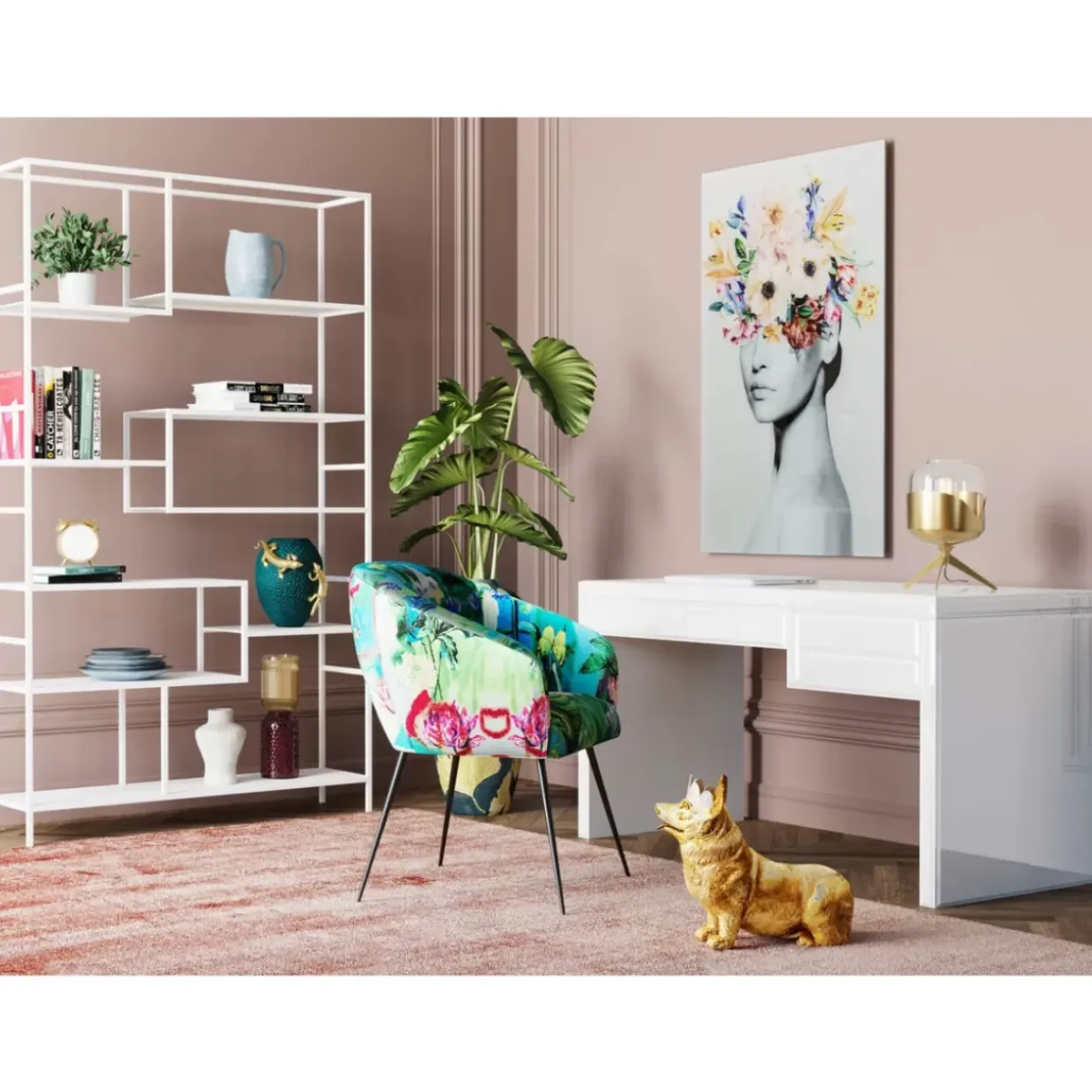 Deko Objekt Royal Sitting Corgi