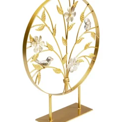 Deko Objekt Singing Birds Gold 38Cm