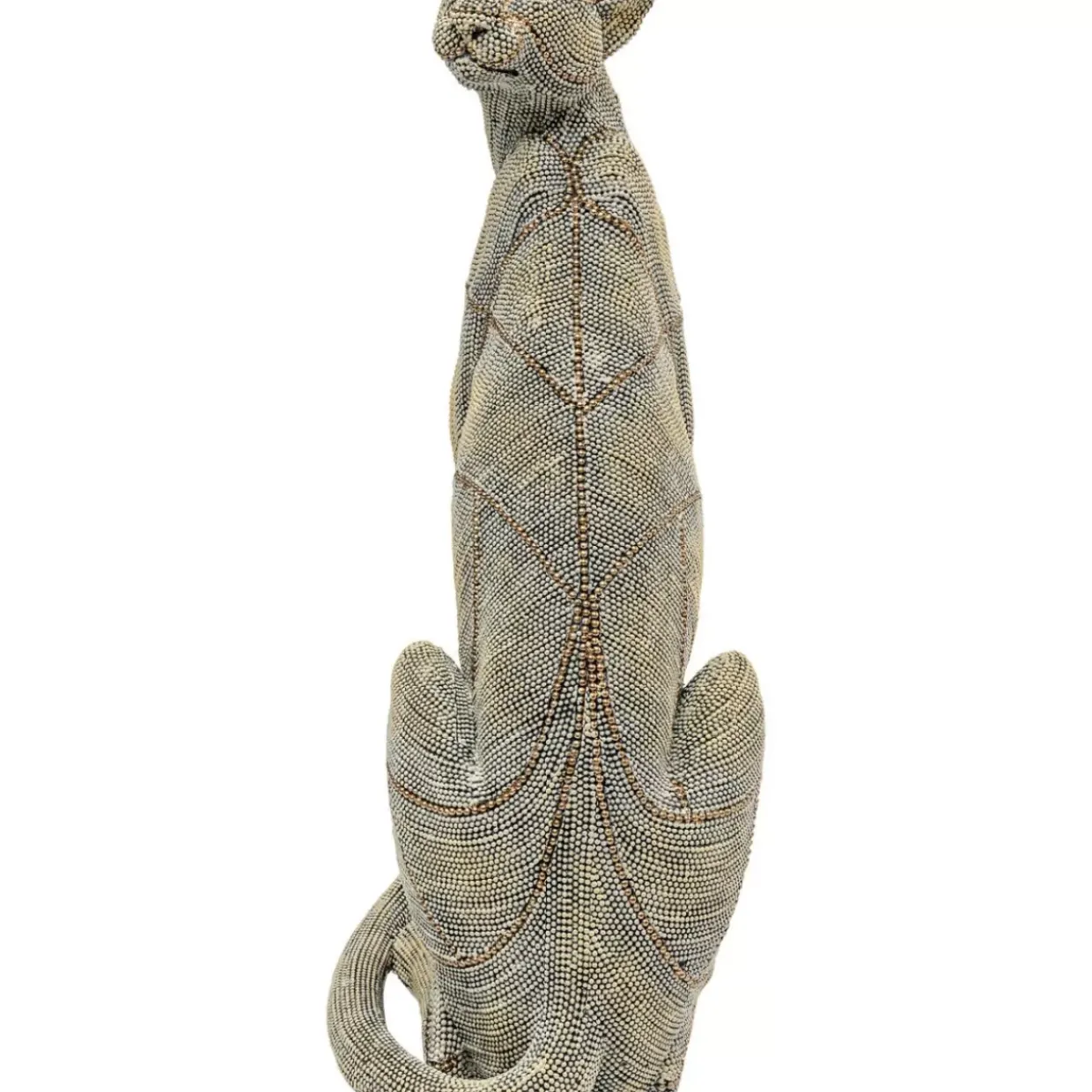 Deko Objekt Sitting Leopard Pearls 42