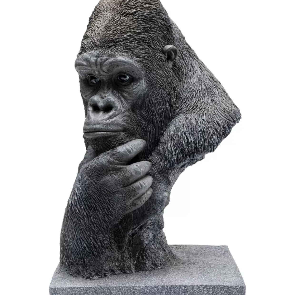 Deko Objekt Thinking Gorilla Head