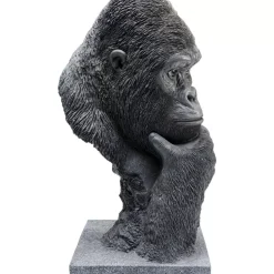 Deko Objekt Thinking Gorilla Head