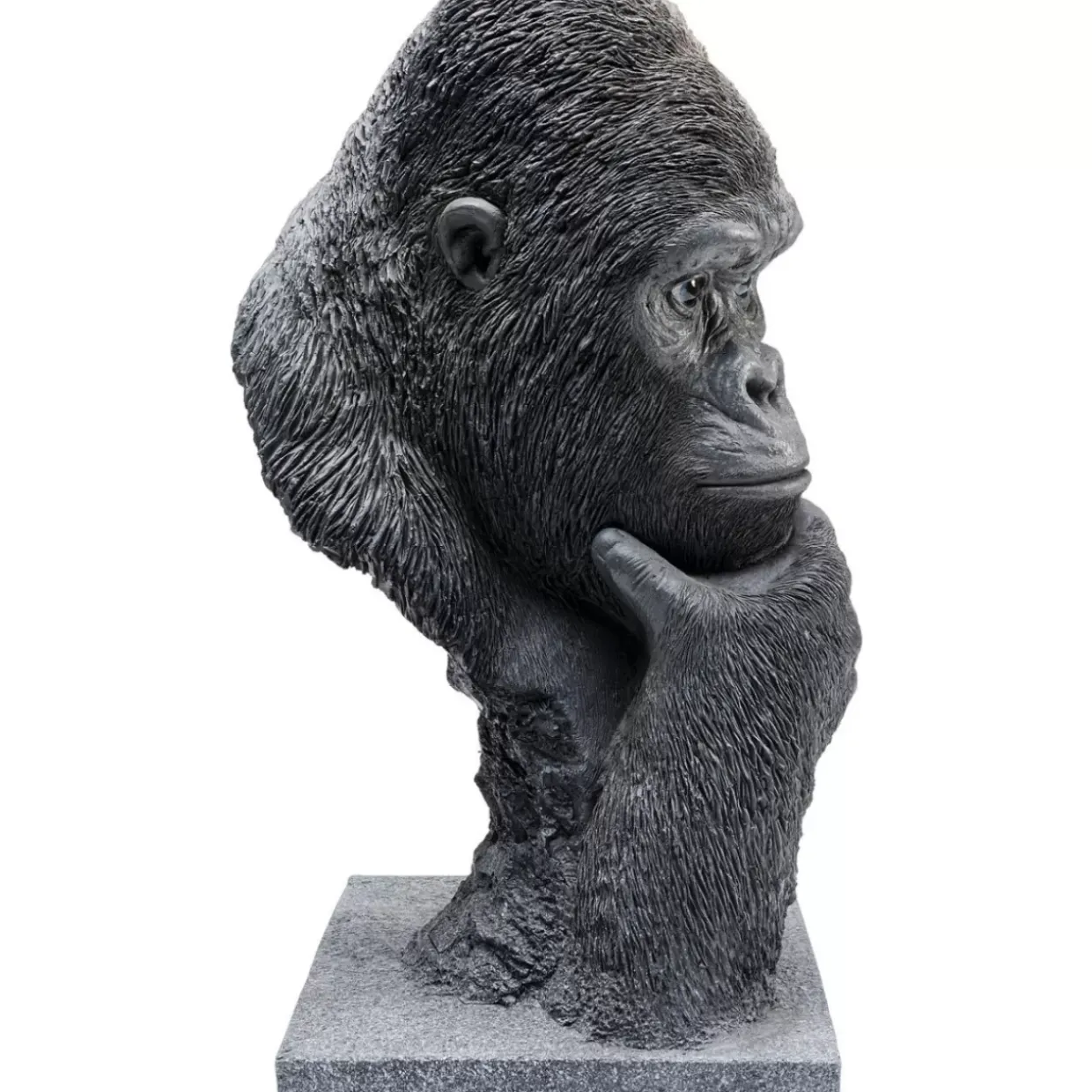 Deko Objekt Thinking Gorilla Head