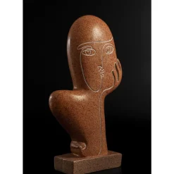 Deko Objekt Thought Braun 27Cm