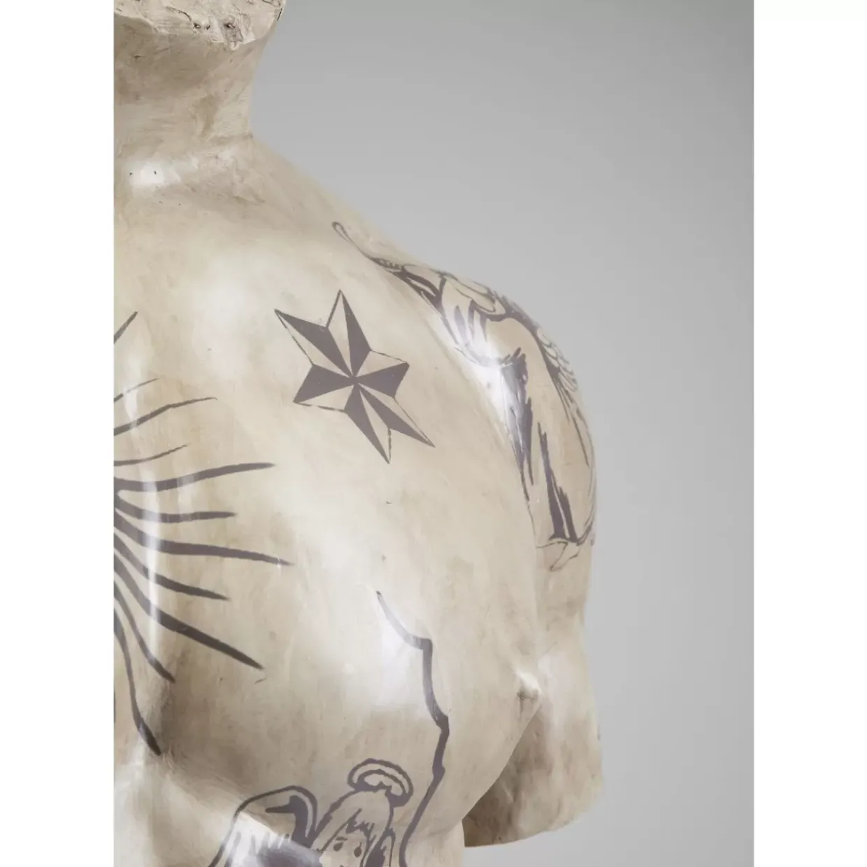Deko Objekt Torso Tattoo