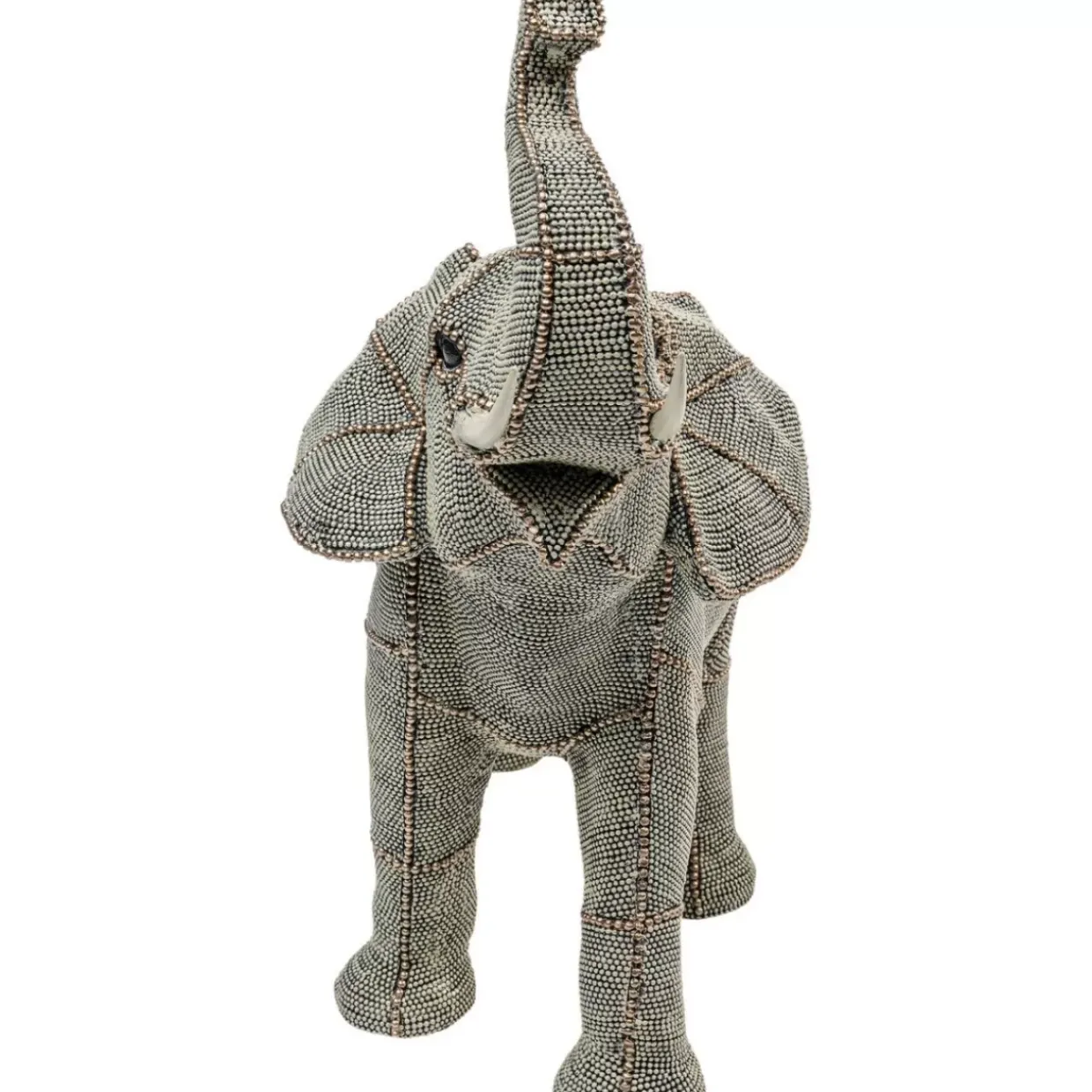 Deko Objekt Walking Elephant Pearls