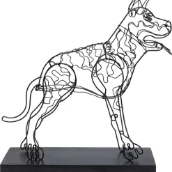 Deko Objekt Wire Attack Dog 36Cm