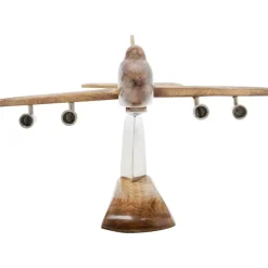 Deko Objekt Wood Plane 25Cm