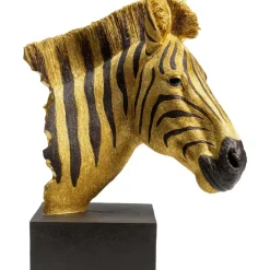 Deko Objekt Zebra Gold