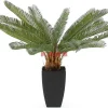 Deko Pflanze Cycas Tree 78Cm