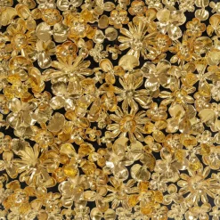 Deko Rahmen Gold Flower 60X60Cm