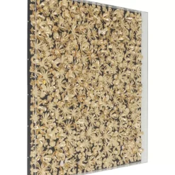 Deko Rahmen Gold Flower 120X120Cm