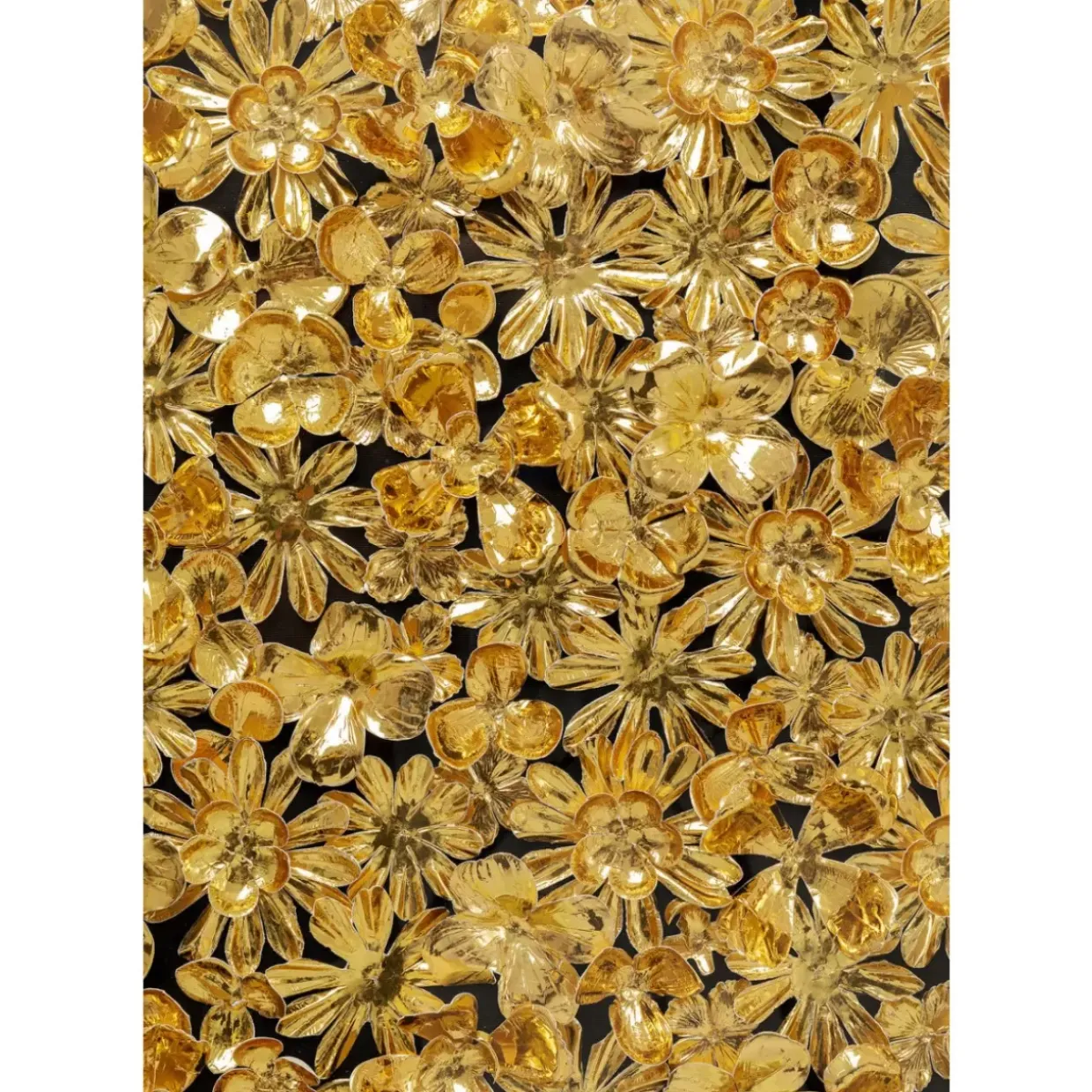 Deko Rahmen Gold Flower 80X80Cm