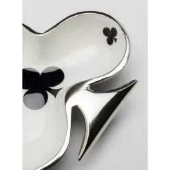 Deko Schale Clubs Card 17X16Cm