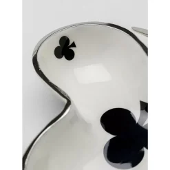 Deko Schale Clubs Card 17X16Cm