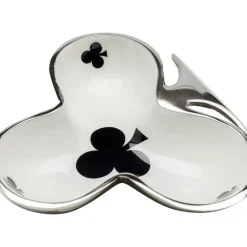 Deko Schale Clubs Card 17X16Cm