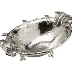 Deko Schale Happy Elephants 47X35Cm