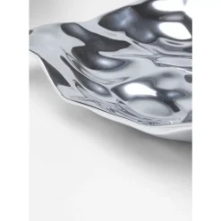 Deko Schale Jade Silber 31X29Cm