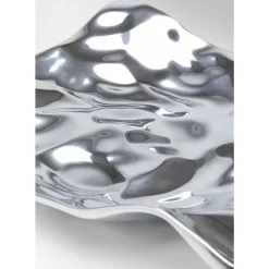 Deko Schale Jade Silber 31X29Cm