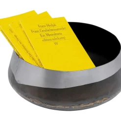 Deko Schale Nora Anthrazit O21Cm