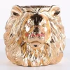 Deko Ubertopf Lion Gold