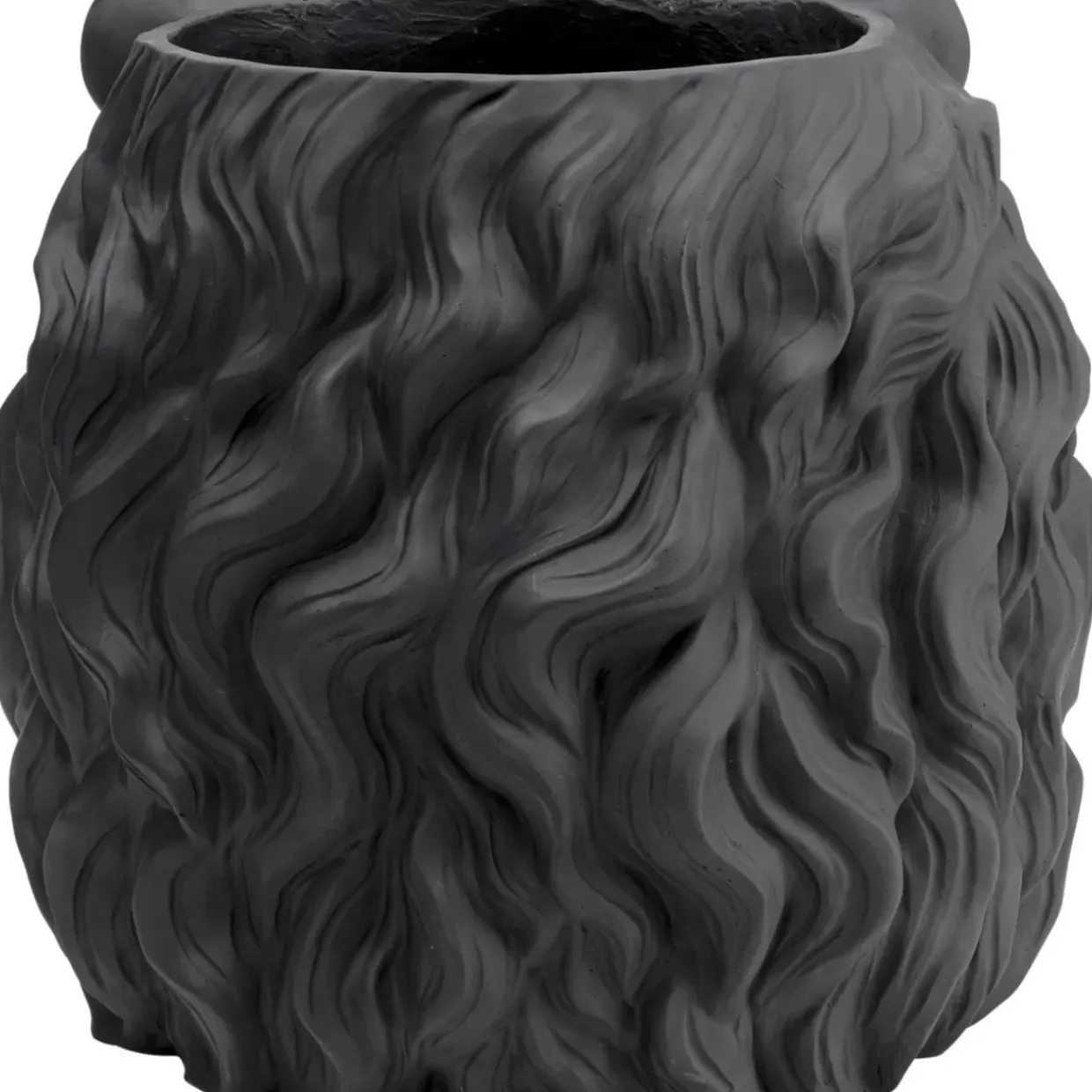 Deko Ubertopf Lion Schwarz