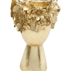 Deko Vase Flowercrown Gold 20Cm