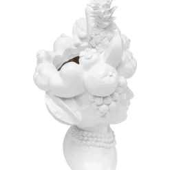 Deko Vase Fruity Weis 37Cm