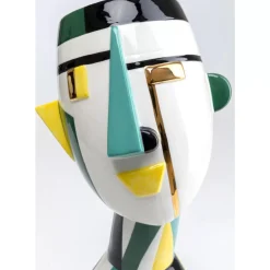 Deko Vase Happy Face 43Cm