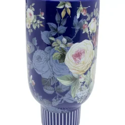 Deko Vase Rose Magic Blau 27Cm