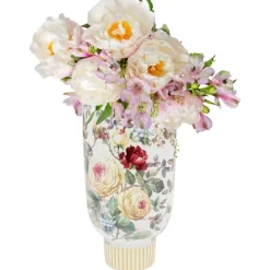 Deko Vase Rose Magic Weis 27Cm