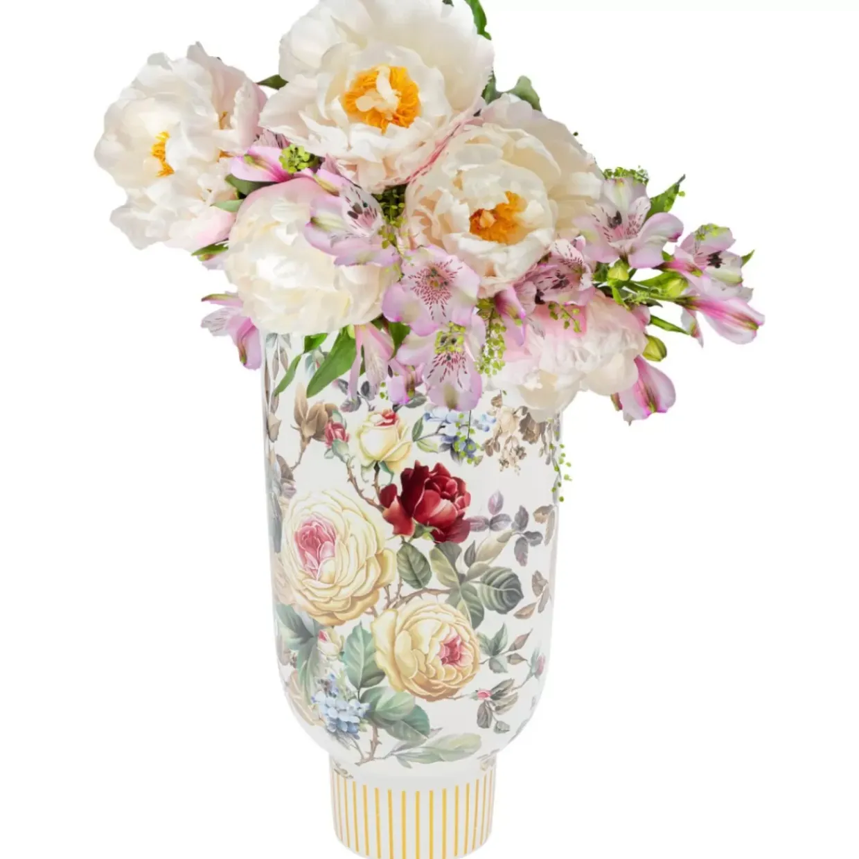 Deko Vase Rose Magic Weis 27Cm