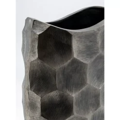 Deko Vase Sacramento Comb Silber Antik 59Cm