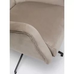Drehsessel Bellissima Velvet Beige