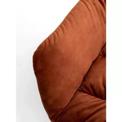 Drehsessel Bristol Rostrot