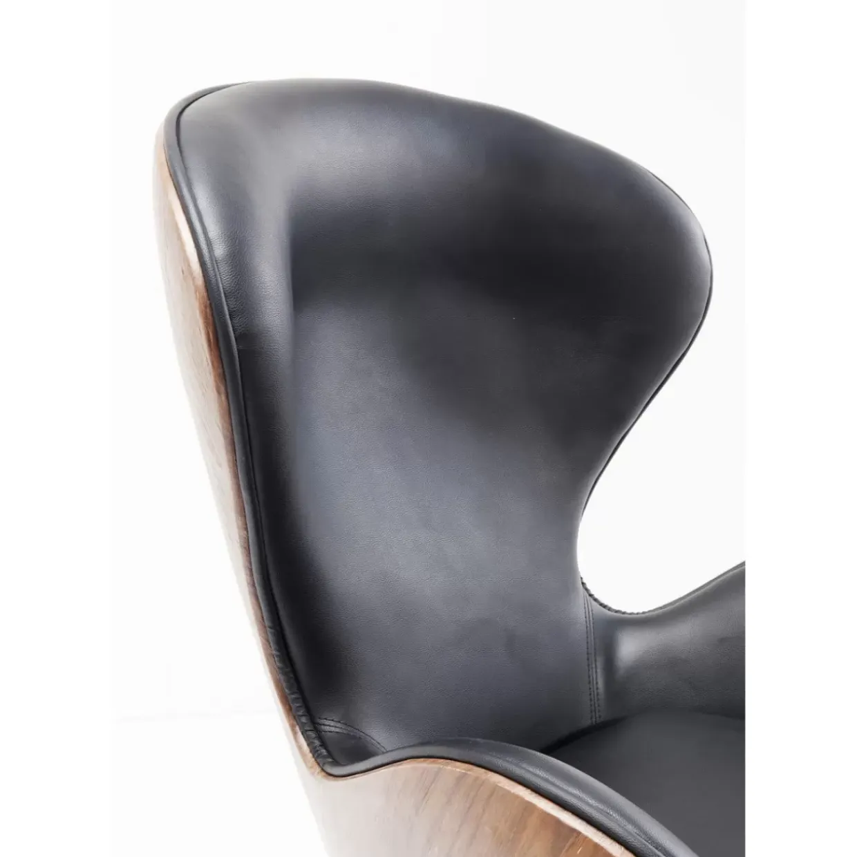 Drehsessel Lounge Black Walnut