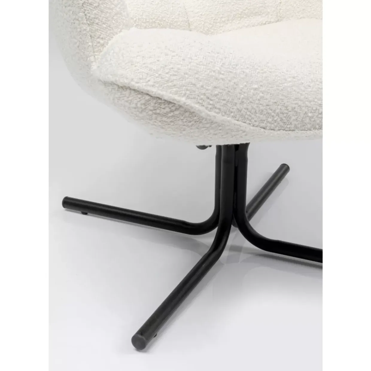 Drehsessel Oscar Boucle Creme