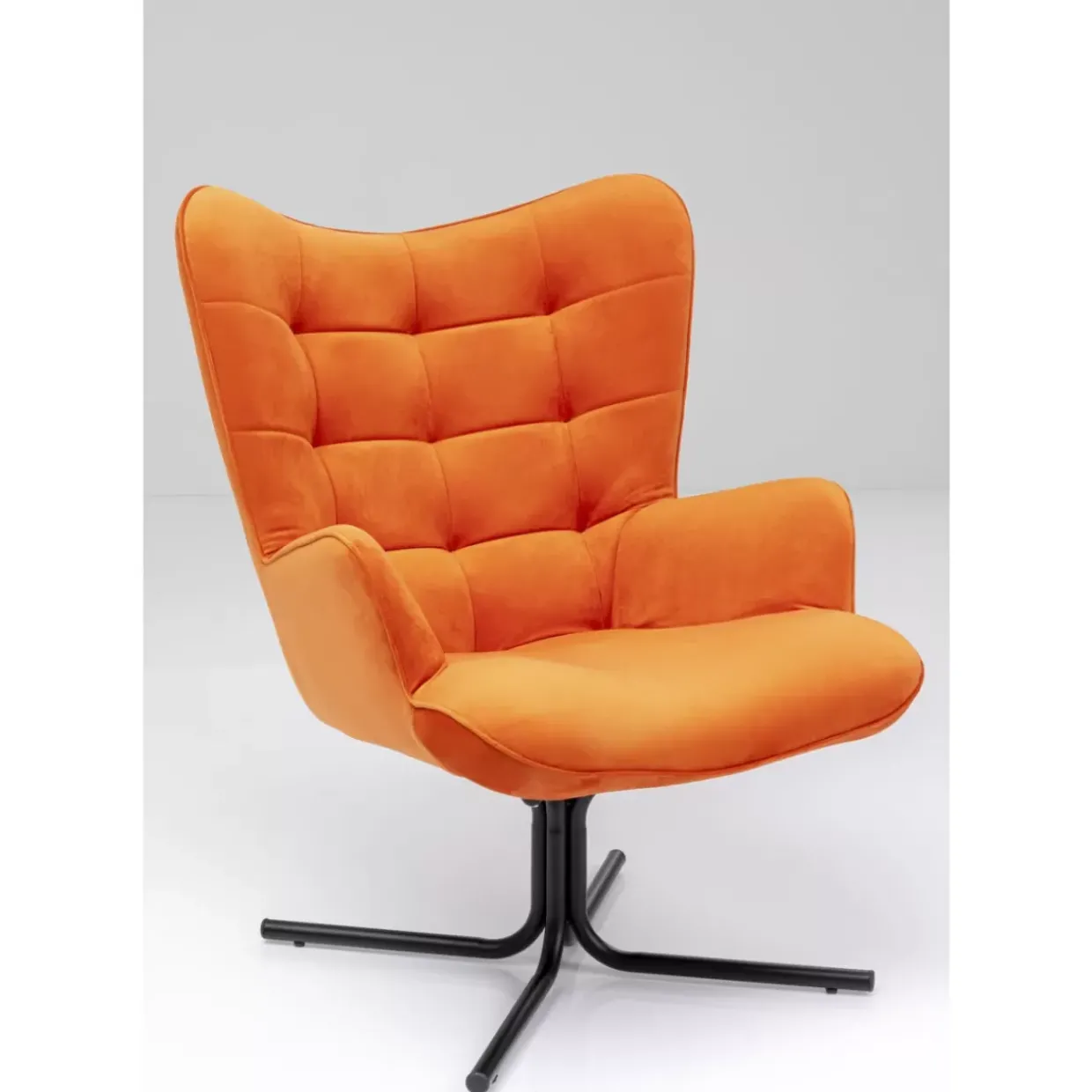 Drehsessel Oscar Velvet Orange