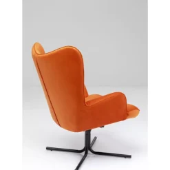 Drehsessel Oscar Velvet Orange
