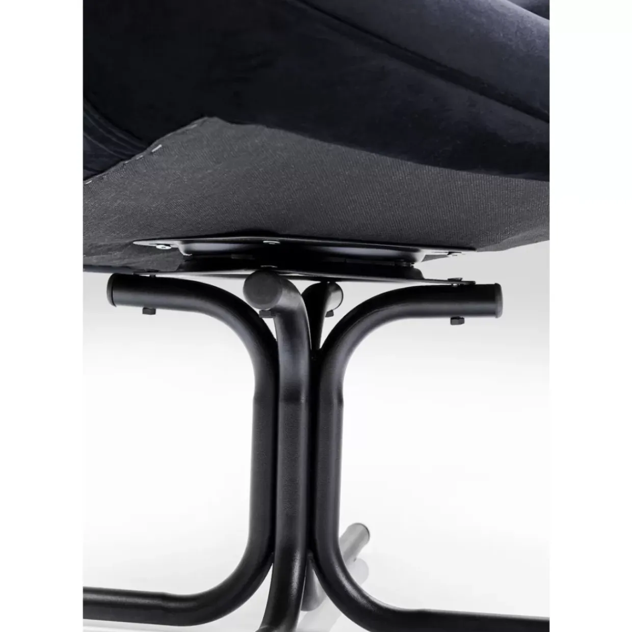 Drehsessel Oscar Velvet Schwarz