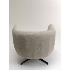 Drehsessel Peony Grau