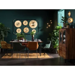 Drehstuhl Colmar Rostrot