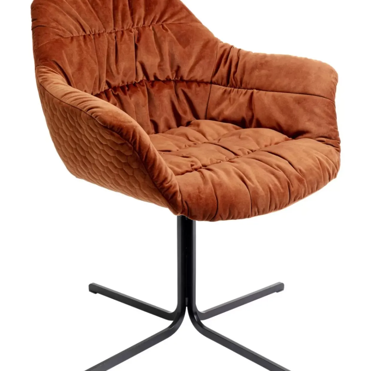 Drehstuhl Colmar Rostrot