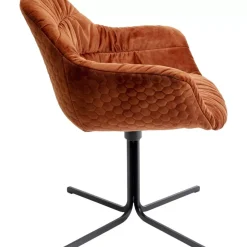 Drehstuhl Colmar Rostrot