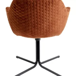 Drehstuhl Colmar Rostrot