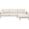 Ecksofa Amalfi Rechts Creme 275Cm